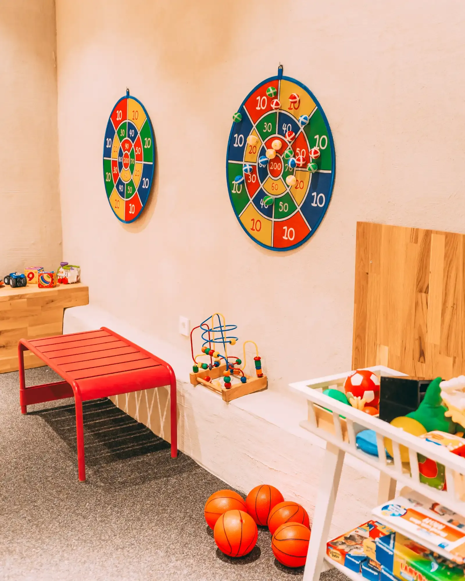 Sala giochi al Gut Hügle