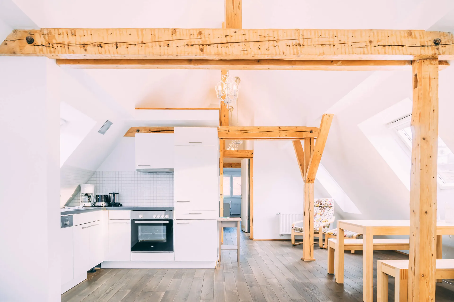 Vista: appartamento vacanze a Ravensburg: Dachspitz | Stadthaus