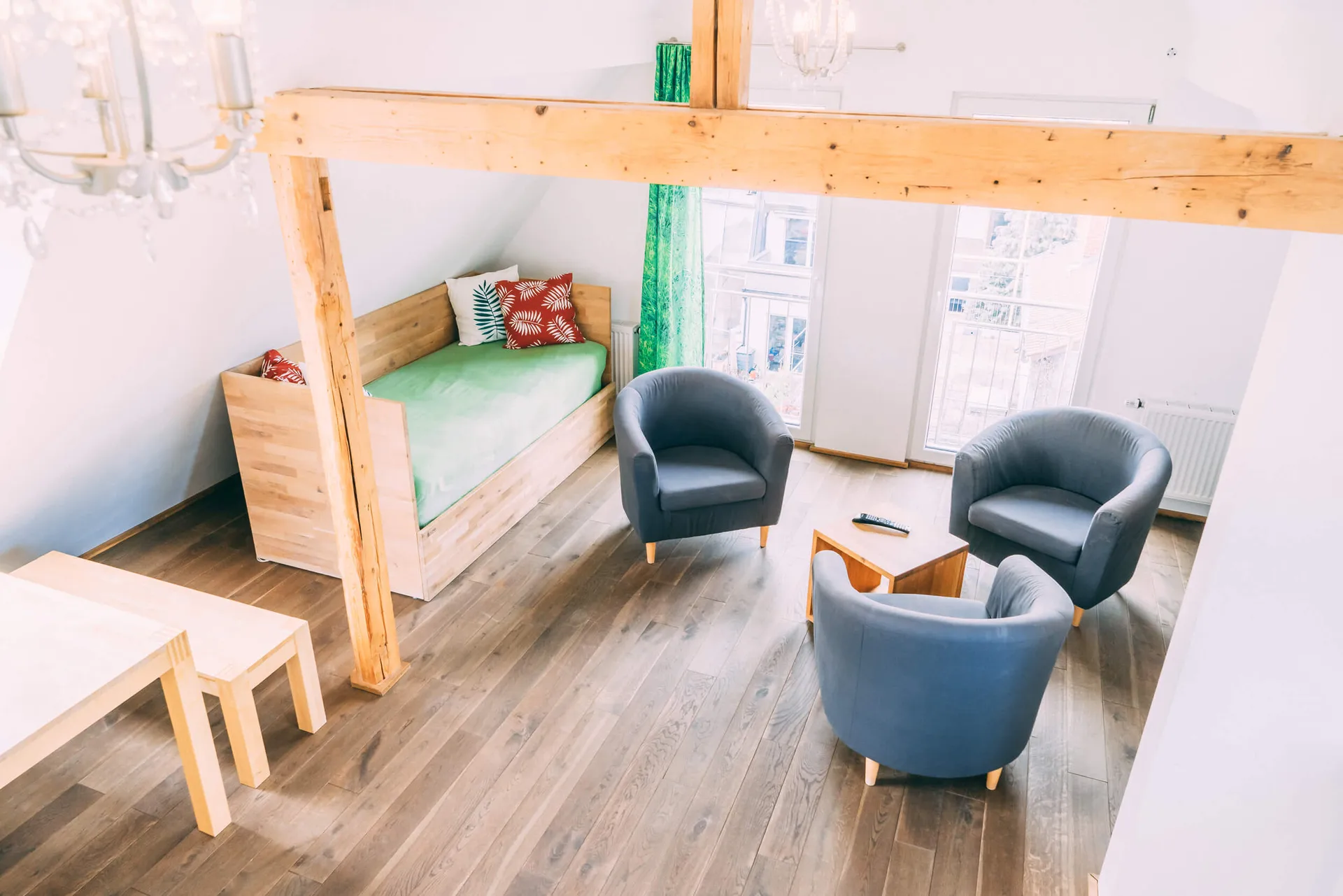 Vista: appartamento vacanze a Ravensburg: Dachspitz | Stadthaus