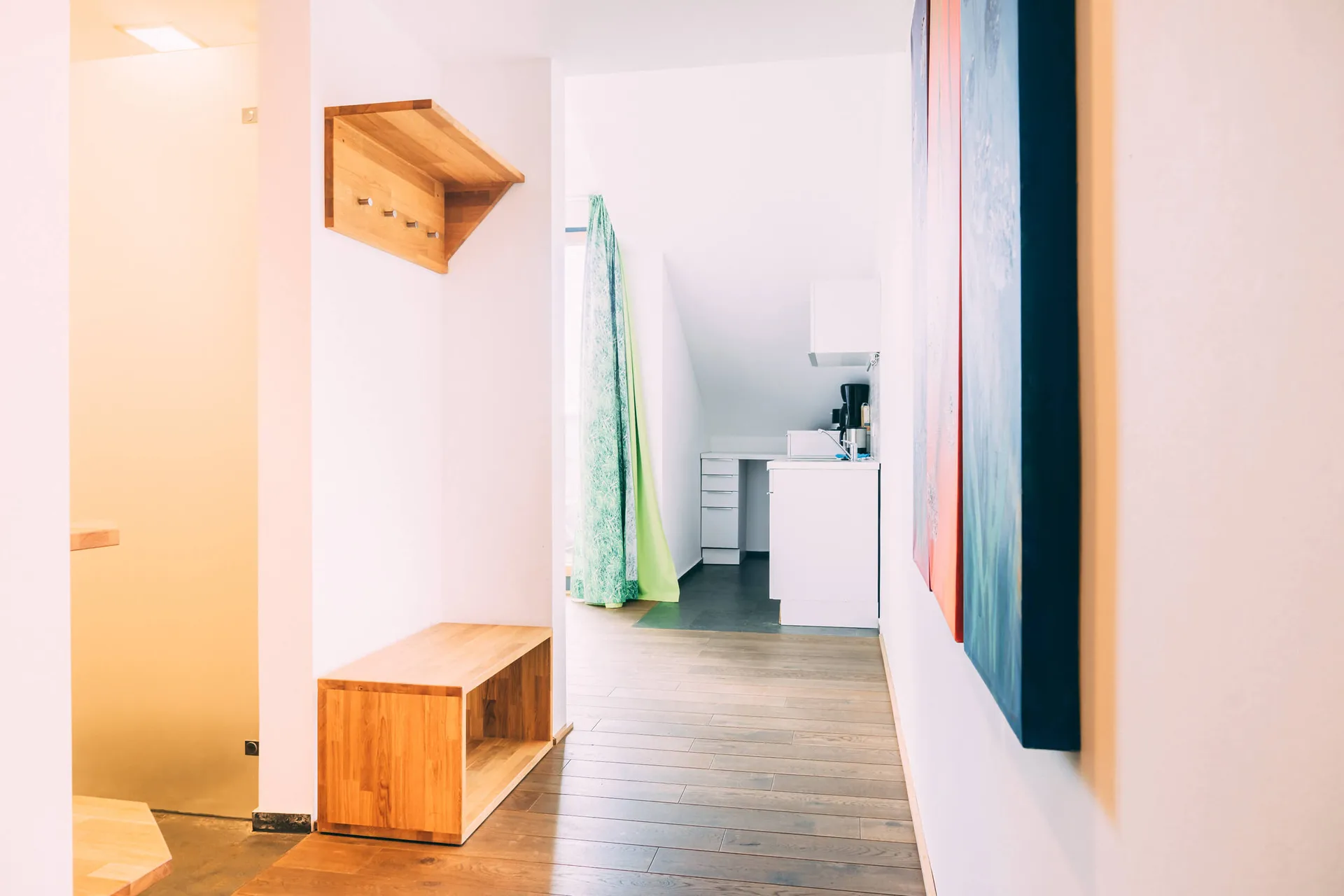 Vista: appartamento vacanze sul Lago di Costanza: Family Suite Loggia | Gut Hügle