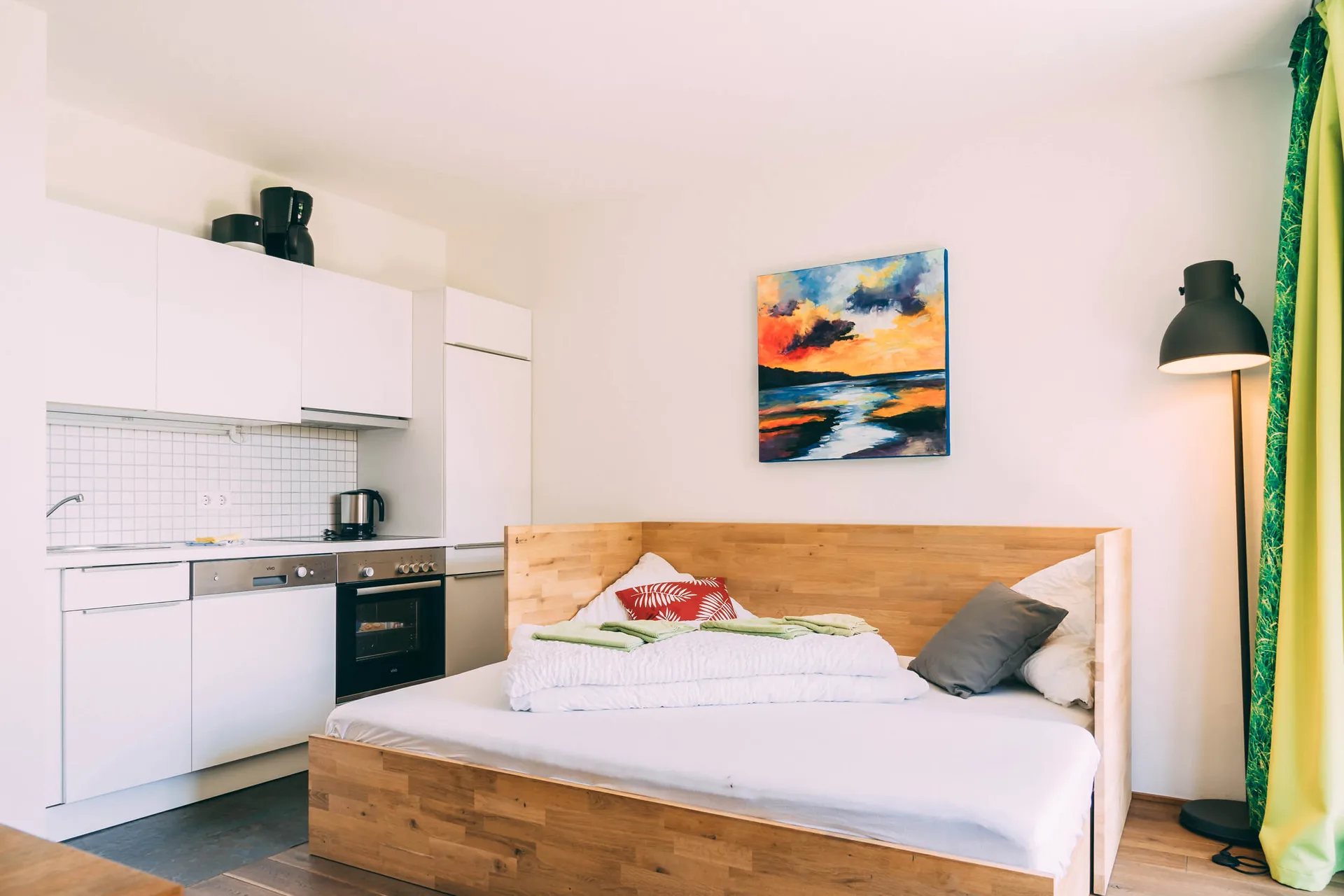 Vista: appartamento vacanze sul Lago di Costanza: Familien Suite Terrasse | Gut Hügle