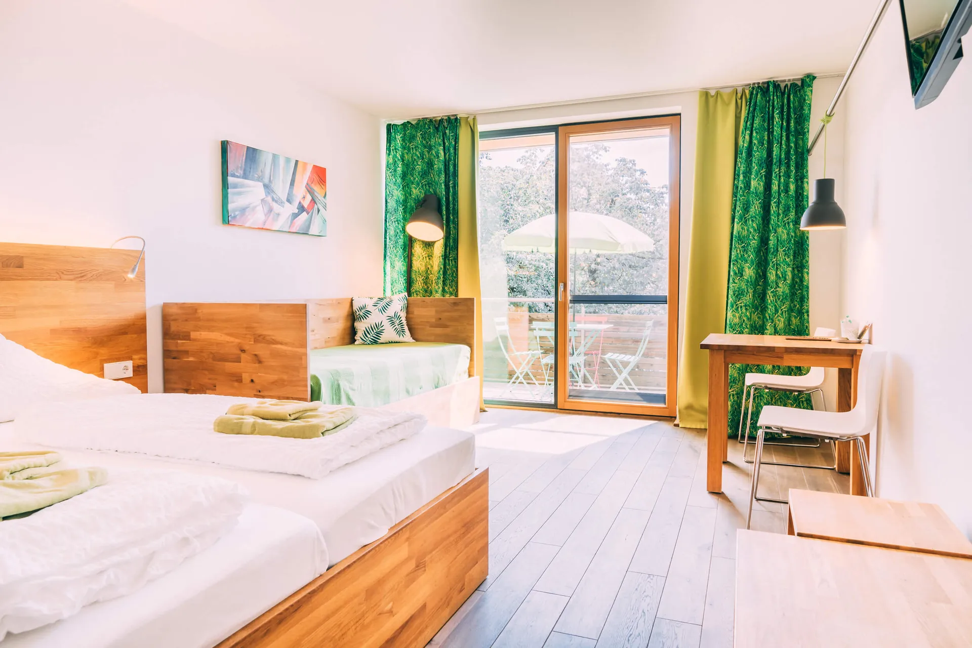 Vista: appartamento vacanze sul Lago di Costanza: Studio Komfort | Gut Hügle